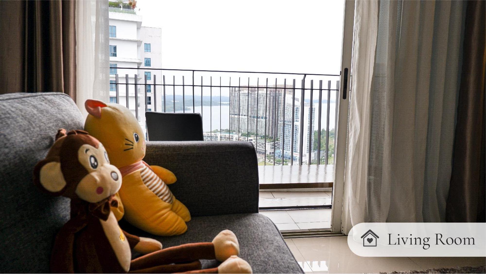 Hostahome Suites At Encorp Marina, Mins To Legoland Malaysia Nusajaya  Kamer foto